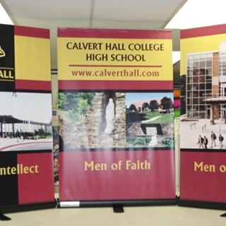 Table Top Trade Show Display - Calvert Hall School