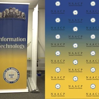 Wayfinding Signage and Backdrop for NAACP National Convention