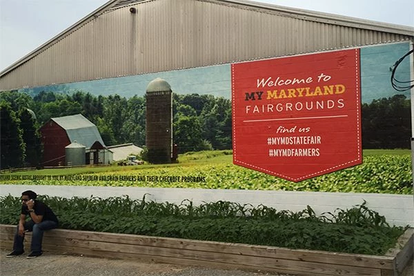 Wall Graphics, Murals, & Custom Wallpaper for Maryland State Fair in Timonium, MD